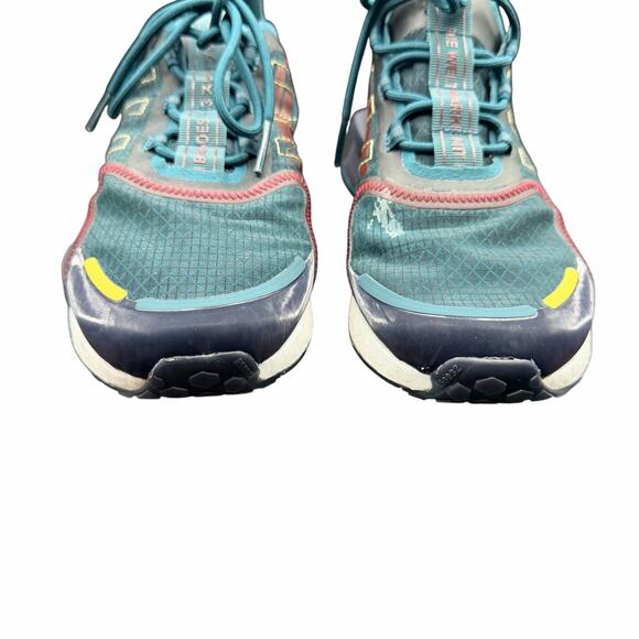 Adidas NMD_R1 V3 Women’s 8.5 Teal Multicolor Boost Running Sneakers - Picture 2 of 13
